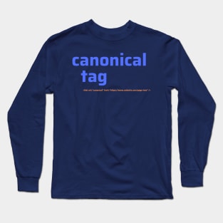 Canonical Tag Long Sleeve T-Shirt